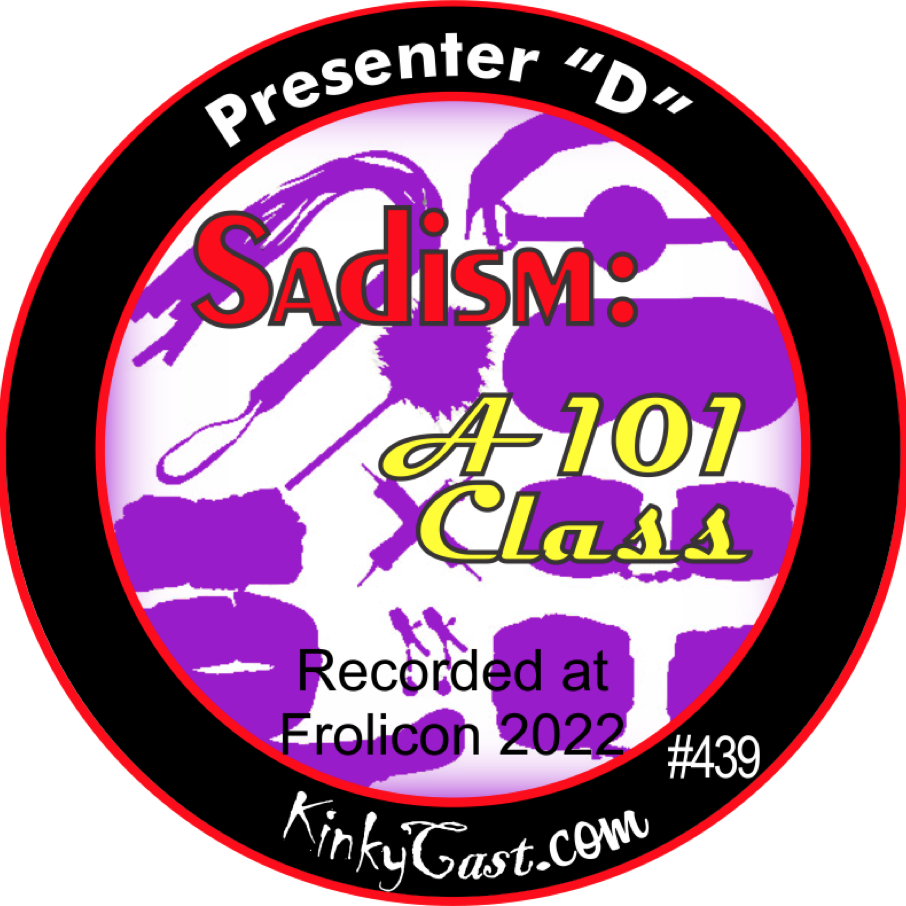 #439 - ”D” on Sadism 101